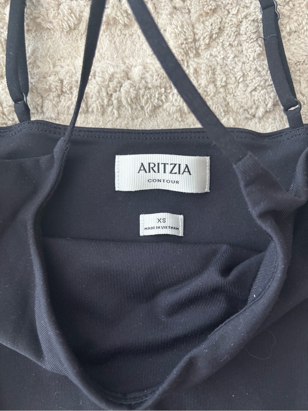 Aritzia Black Contour Presence Cami - Picture 4 of 5
